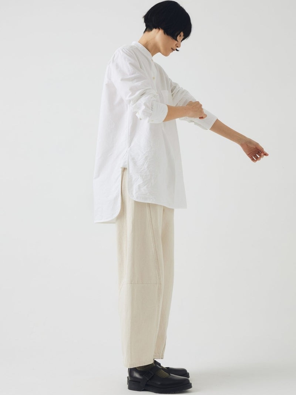 TOAST Taro Cotton Oxford Long Shirt - UK8 - Picture 3 of 12
